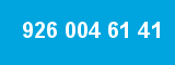 926 004 61 41